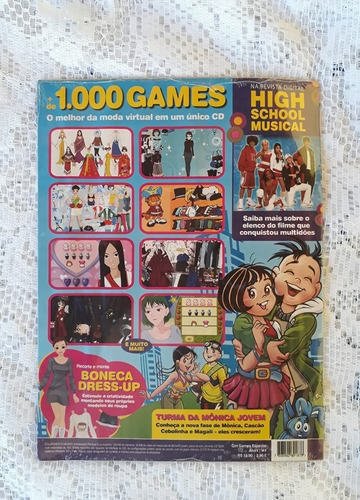 Cd De Jogos Girl Games, Ano 1 Numero 1, 1000 Jogos De Vestir